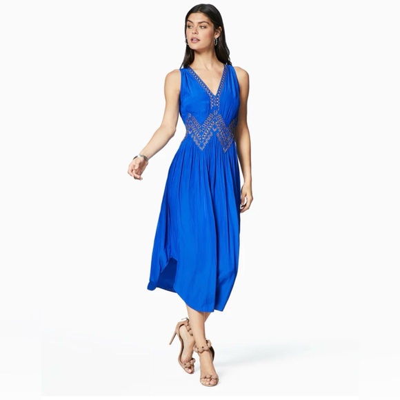 Ramy Brook Dresses & Skirts - Ramy Brook Blue Embellished Dress